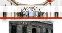 Desktop Screenshot of mansionmagnolia.com
